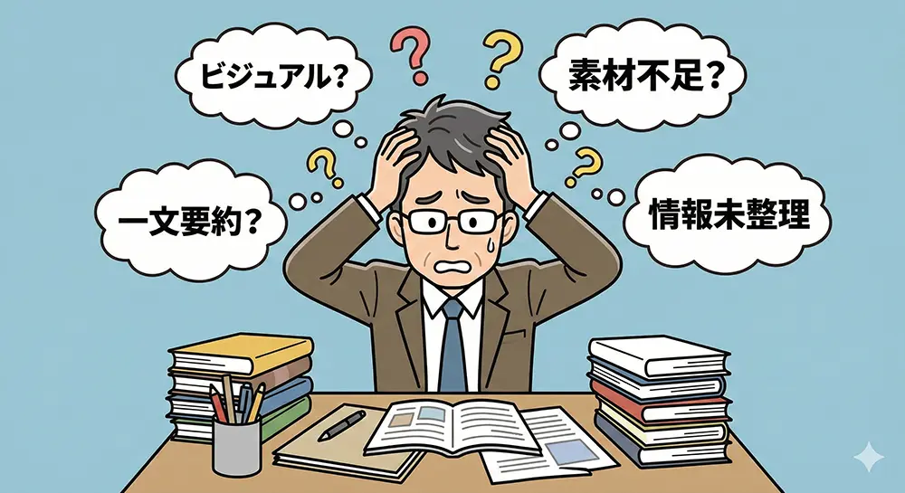 研究室ホームページ制作で「ビジュアルが決まらない」「素材が足りない」と頭を抱える研究者